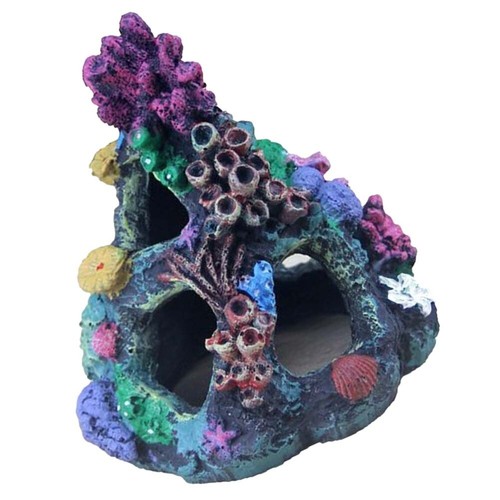 Fish Tank Decor Aquarium Decorations Landscaping Rockery Mountain - Picture 12 of 12