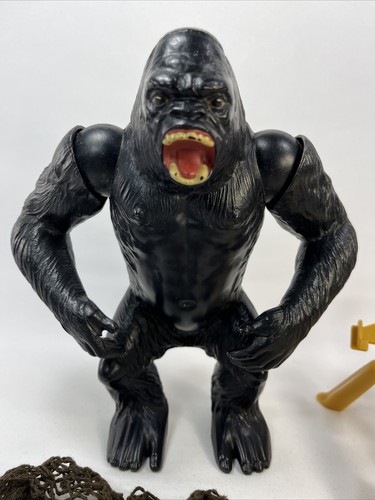 BIG JIM Jungle Adventure w/net and elastic Working Gorilla 1970's mattel vintage - Picture 2 of 12