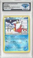 2012 Pokémon Boundaries Crossed DELIBIRD #38/149 League 1st Place 💎 DSG 9 Mint