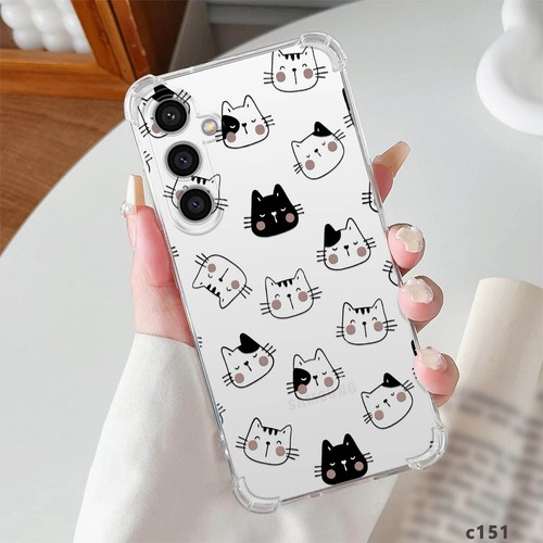 Cute Animals Phone Cover Shockproof Case For Samsung Galaxy S25 S24 S23 A16 A35 - Picture 21 of 59