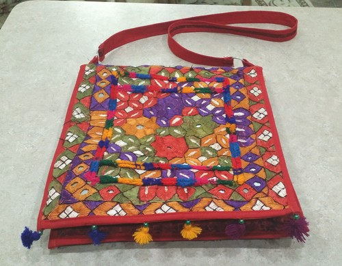 New Quality Handmade Multi Color  with Detailed Beads Cross Body Messenger Bag - Picture 1 of 7