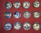 Vtg Royal Copenhagen Christmas Plates Denmark 7" Consecutive 1968-1979 Lot 12