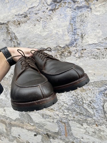 Alt Wien by Crockett Jones Golf Wildleder wie gewachster Derby Gr. 9E - Bild 7 von 15