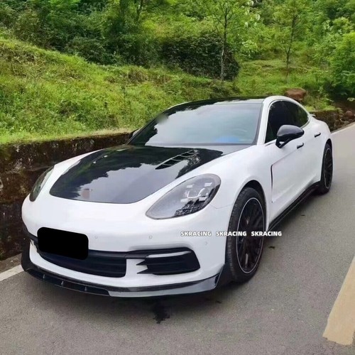 Real Carbon Fiber Front Bumper Lip Fits Porsche Panamera 971 Exterior Bodykits - Picture 18 of 20