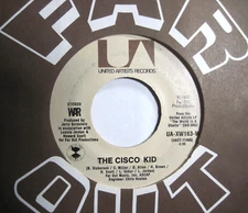 WAR * 45 * The Cisco Kid .. was a friend of mine * 1972 * VG+/ VG++ * USA Orig.