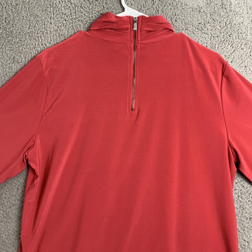 Jones New York Top Womens Extra Large Short Sleeve Pullover Blouse Shirt - Picture 12 of 12