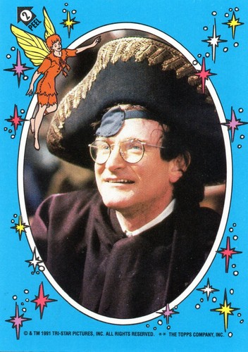 Tarjetas coleccionables y pegatinas individuales de Hook Robin Williams - Imagen 90 de 112