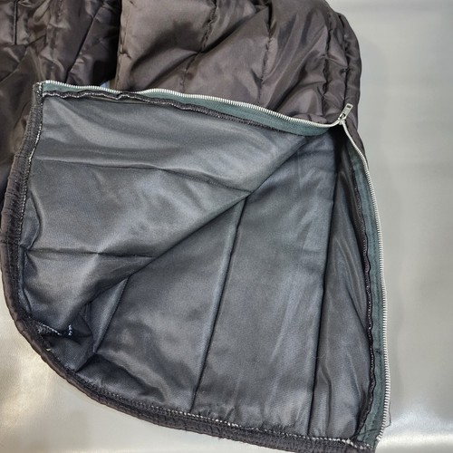 Vintage Ski Suit Men's XL Snowsuit Retro Black Nylon Belt ERO Leisure Chicago - Picture 18 of 22