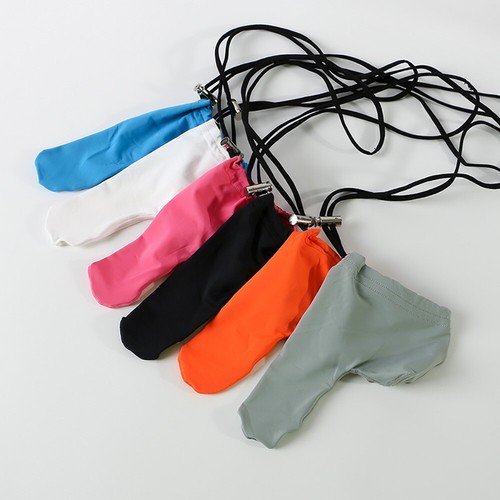 4/3/2pcs Men Sexy Thong Brief Penis Sleeve Pouch Thong Low Waist Panties 1 - Picture 5 of 32