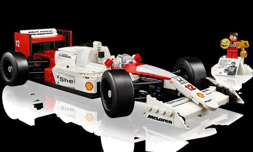 LEGO McLaren MP4/4 & Ayrton Senna Bauset kultiges F1 Automodell zum Ausstellen - Bild 4 von 7