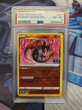 2022 Pokemon Go Radiant Charizard 011/078 PSA 8 NM-MT