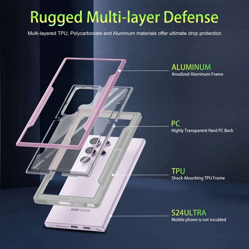 For Samsung Galaxy S25 Ultra S24 S23 Shockproof Heavy Duty Case Rugged Cover - Picture 47 of 51