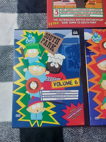 3 South Park DVDs Bände 1, 3, 6 (1997-2000) *guter Zustand* - Bild 2 von 10