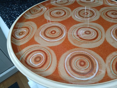 PLATO REDONDO GRANDE DE CHILE DENBY FIRE - Imagen 2 de 3