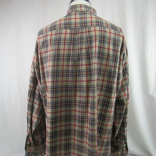 Tommy Hilfiger Men's Dress Shirt Plaid Multi Color XL 33 Sleeves 18 collar - Picture 5 of 12