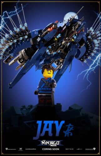 Cartel de película Lego Ninjago - 11 X 17 Pulgadas-Lego Poster-Jay | eBay