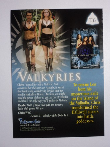 2005 CHARMED CONVERSATIONS - CHASE CARD - TRANSFORMATIONS PUZZLE - T7 - Picture 2 of 4