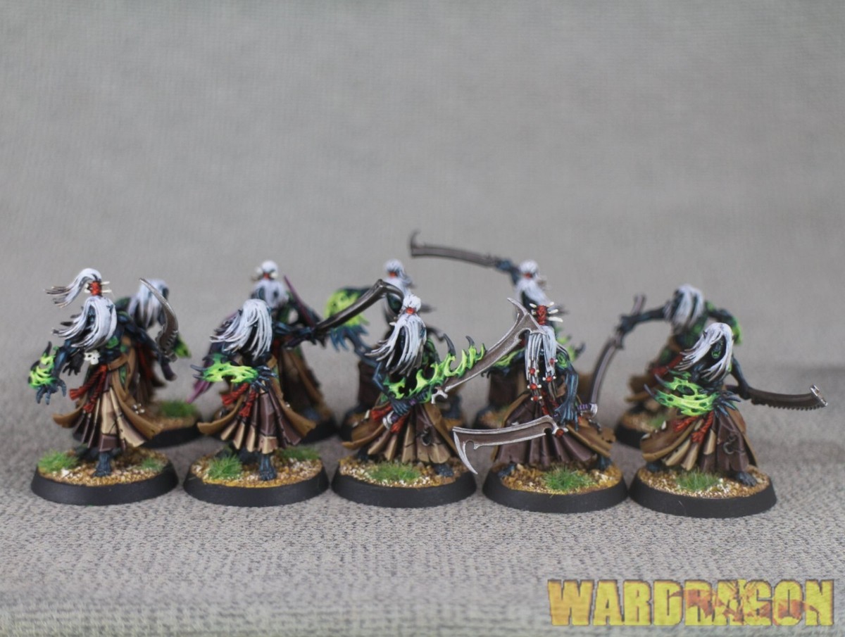Warhammer 40K WDS pained KILL TEAM MANDRAKES w78 | eBay