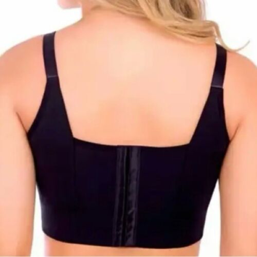 Deep Cup Fashion Women Black Push Up Hidden Underwire Support Lift Seamless Bra - Picture 4 of 13