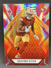 BRANDON AIYUK 2020 PANINI PHOENIX ROOKIE RC FIREBURST # 117