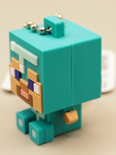 Steve Minecraft Mini Figure Mascot Keychain from Japan L020 - Picture 4 of 7