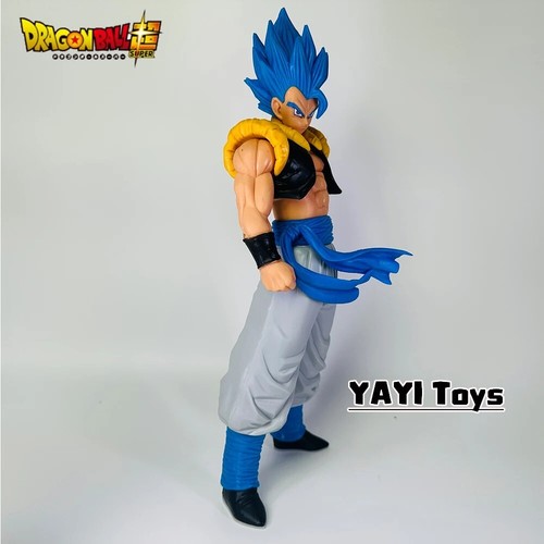 31cm Anime Dragon Ball Z Super Saiyan Blue Gogeta Pvc Statue Action Figure - Picture 4 of 6