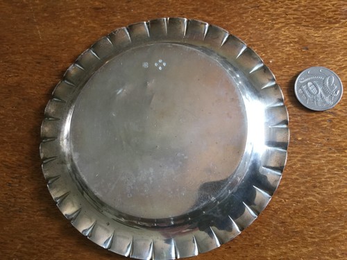 Sterling Silver Wine Coaster London 1887 - Picture 4 of 4