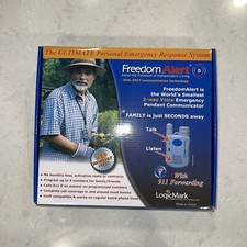 LogicMark Freedom Alert 35511 2-Way Voice Emergency Pendant New-Open Box No Batt