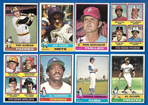 1976 OPC O PEE CHEE TOPPS 529-660 MLB BASEBALL CARD + ERROR & VARIATION SEE LIST - Picture 122 of 253