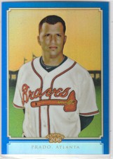 2010 TOPPS 206 REFRACTOR BLUE UPICK GUERRERO VERLANDER LEE KEMP POSADA MARTINEZ