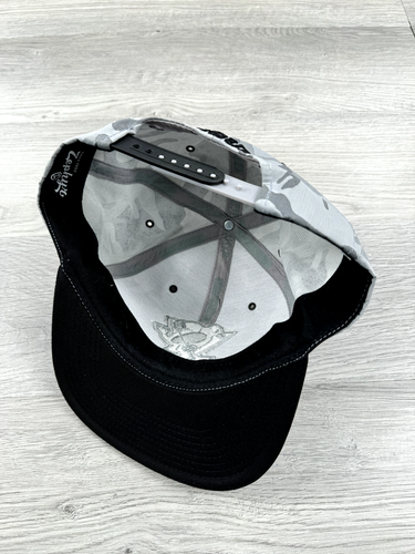 Pittsburgh Penguins Hat Cap Adjustable Gray Camouflage NHL Hockey Zephyr Mens - Picture 5 of 9