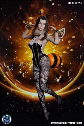 Medias sexy de diosa de fantasía 1:6 disfraz de abeja muñeca - Imagen 12 de 14