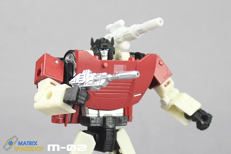 MATRIX WORKSHOP M-02 2PCS Weapon UPGRADE KIT FOR Siege Sideswipe WFC Deluxe - Image 2 of 4
