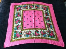 Scarf, Wrap, Floral Pink Rose