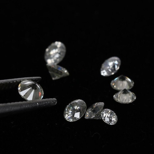 Diamante de corte redondo de 5 mm a 14 mm de 0,5 a 10 quilates natural grado D VVS1 + regalo gratis - Imagen 10 de 11
