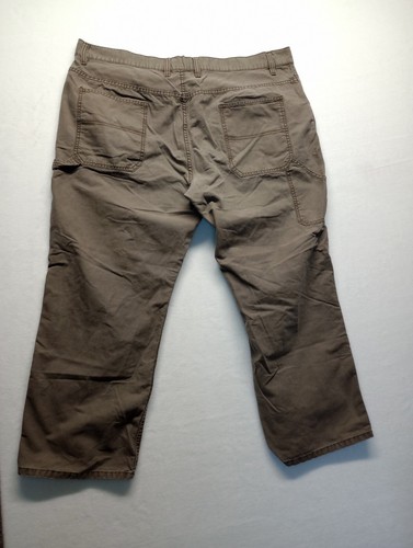 Blue Mountain Mens Green Brown Olive Carpenter Work Pants Rugged Durable Sz 42  - Picture 7 of 9