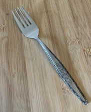 Stylecraft SYF2 Japan Stainless Black SINGLE ROSE Salad Fork 6 3/8"
