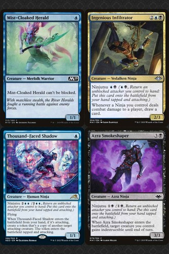 Yuriko, the Tiger's Shadow NINJA Commander Deck Magic Cards MTG Ready-to-Play - 第 3/12 張圖片