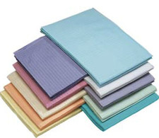 125-pack Disposable Patient Bibs Dental Napkins, Tattoo, Piercing, Medical