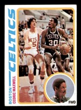 1978 Topps Basketball #128 Cedric Maxwell VG *d2