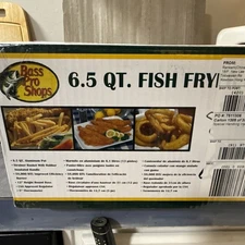 Fish Fryer Bass Pro Shops  Kit 6.5 Quart Aluminum Pot 58,000 BTU's  outdoor new