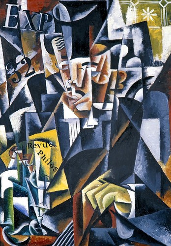 LIUBOV POPOVA FILÓSOFO CUBISMO ARTE ABSTRACTO IMPRESIÓN GICLEE LIENZO FINO - Imagen 3 de 4