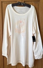 TORRID LONG SLEEVE TEE SWEATSHIRT TOP 5 5X 5XL 28 NEW