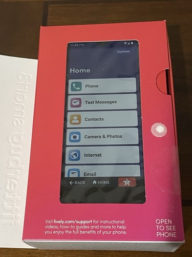 Lively Jitterbug Smart 3 Phone For Seniors - Zdjęcie 3 z 3