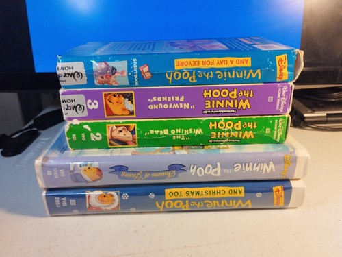 Winnie The Pooh VHS Lot of 5 - Disney - Imagen 3 de 7