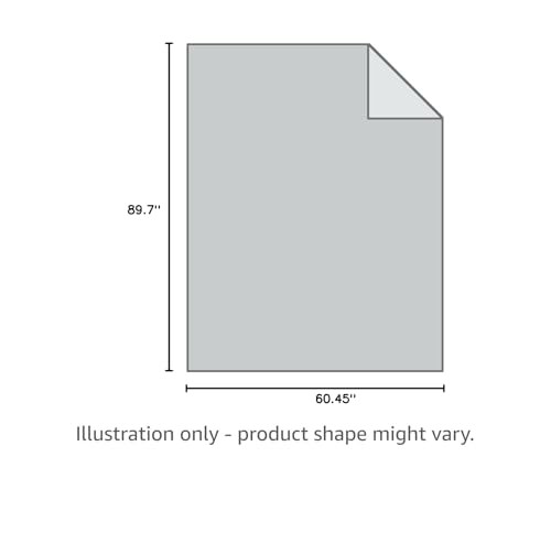 100% Cotton Bed Blanket, Breathable Thermal Blanket Twin (60"x90") Sage Green - Bild 8 von 8