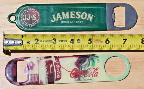 2 - Jameson Irish Whiskey / Coca Cola Metal Bottle Opener/Church Keys - Picture 2 of 3