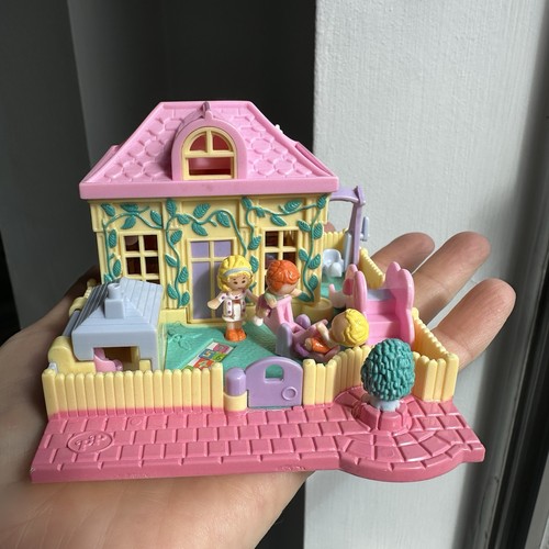 Vintage 1994 Polly Pocket Nursery School 200% Complete