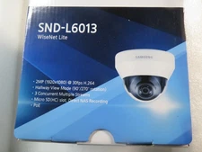 SAMSUNG TECHWIN WiseNet Lite SND-L6013 SND-L6013N 2MP Network Dome Camera