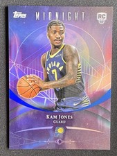 Kam Jones 2025-26 Topps Midnight Indiana Pacers Base RC #99